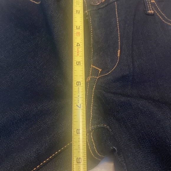 OLD NAVY NWT Size 6 Dark Blue The Rock Star Bermuda Blue Jean Shorts - Picture 6 of 12